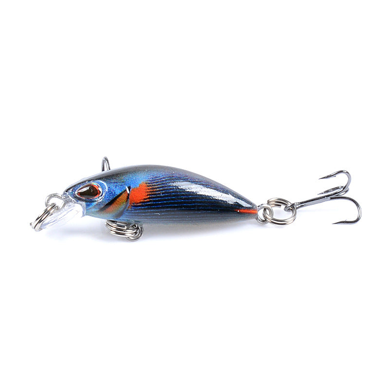 7x 4.1cm Topwater Fishing Lures with Sharp Treble Hooks