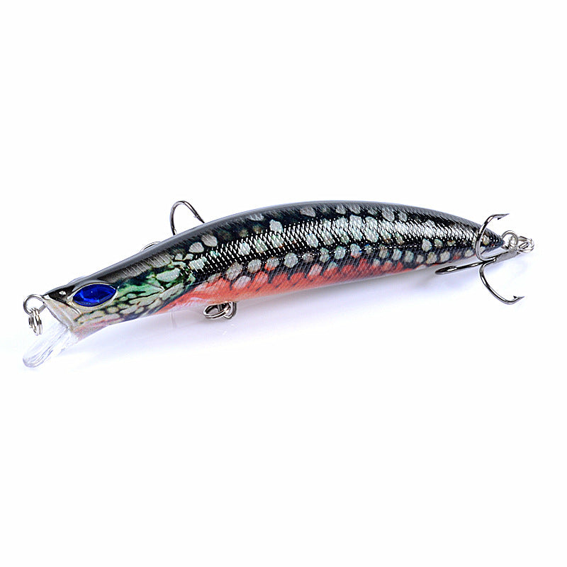 5X 12.3cm Topwater ABS Hard Fishing Lures for Fresh/Saltwater