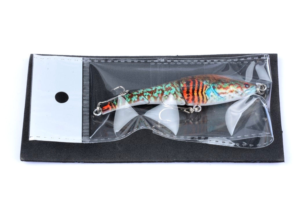 6x 9.5cm Vib Fishing Lure Set, Sharp Hooks, 6 Colors