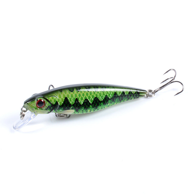 6x 8.6cm Topwater Fishing Lures w/ 3D Eyes & Sharp Hooks