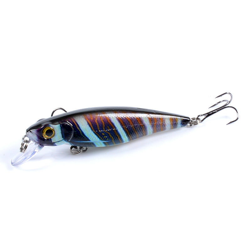 6x 8.6cm Topwater Fishing Lures w/ 3D Eyes & Sharp Hooks