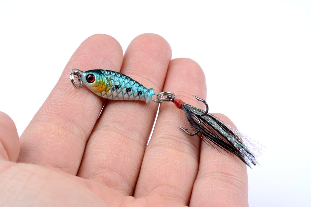 4x 6g 7.5cm Metal Spoon Lures for Topwater Fishing