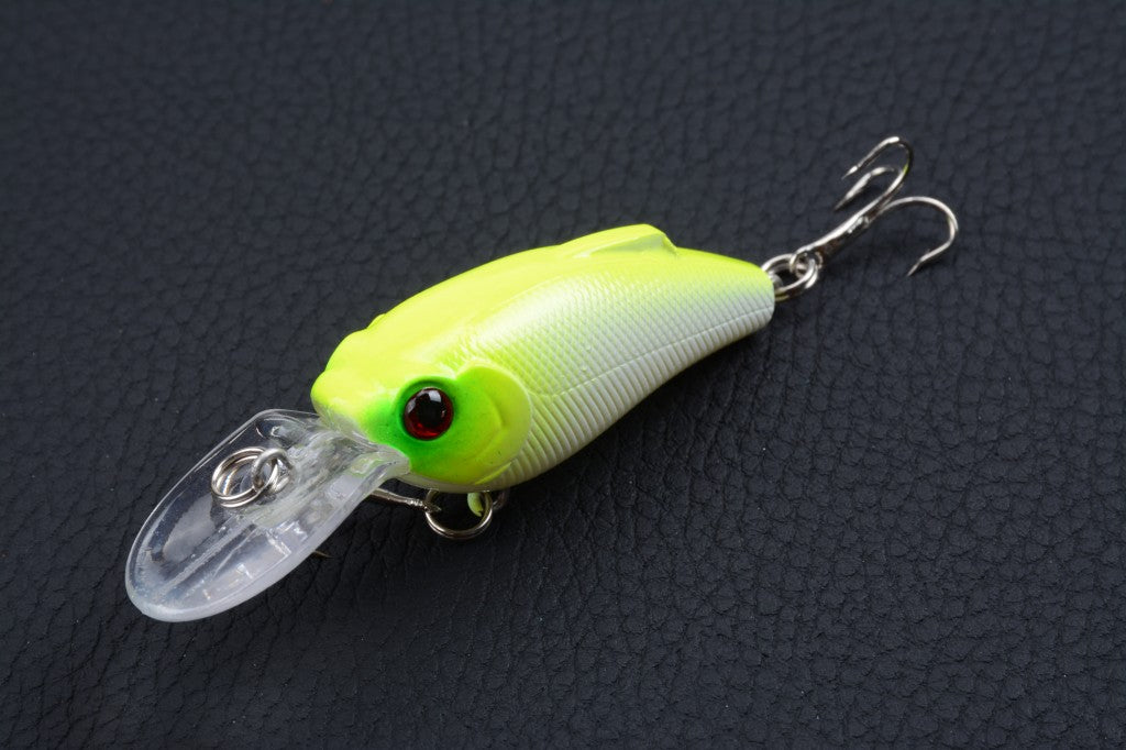 8x 7.5cm Popper Crank Bait Lures Set for Saltwater & Freshwater