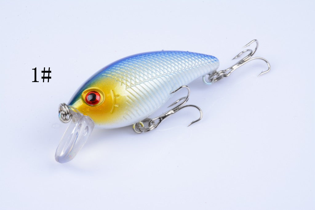 4X 6.5cm Topwater Fishing Lures, Vibrant Colors, Saltwater