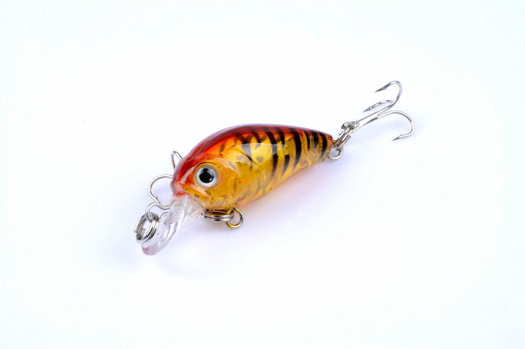 9x 4.5cm Colorful Popper Crank Bait Lures Set Saltwater