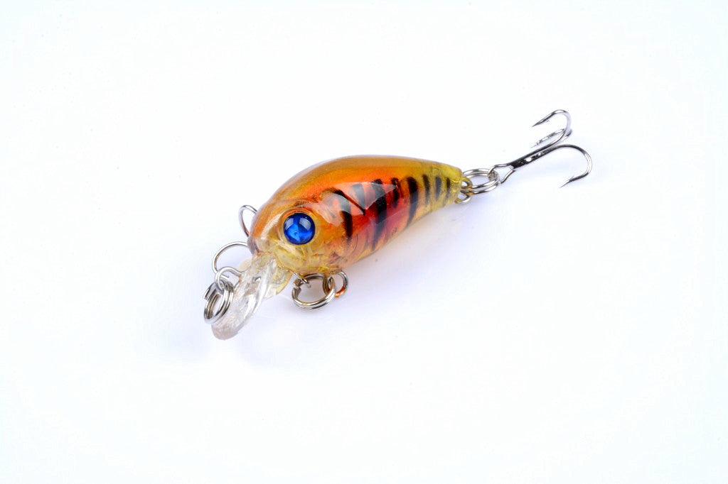 9x 4.5cm Colorful Popper Crank Bait Lures Set Saltwater