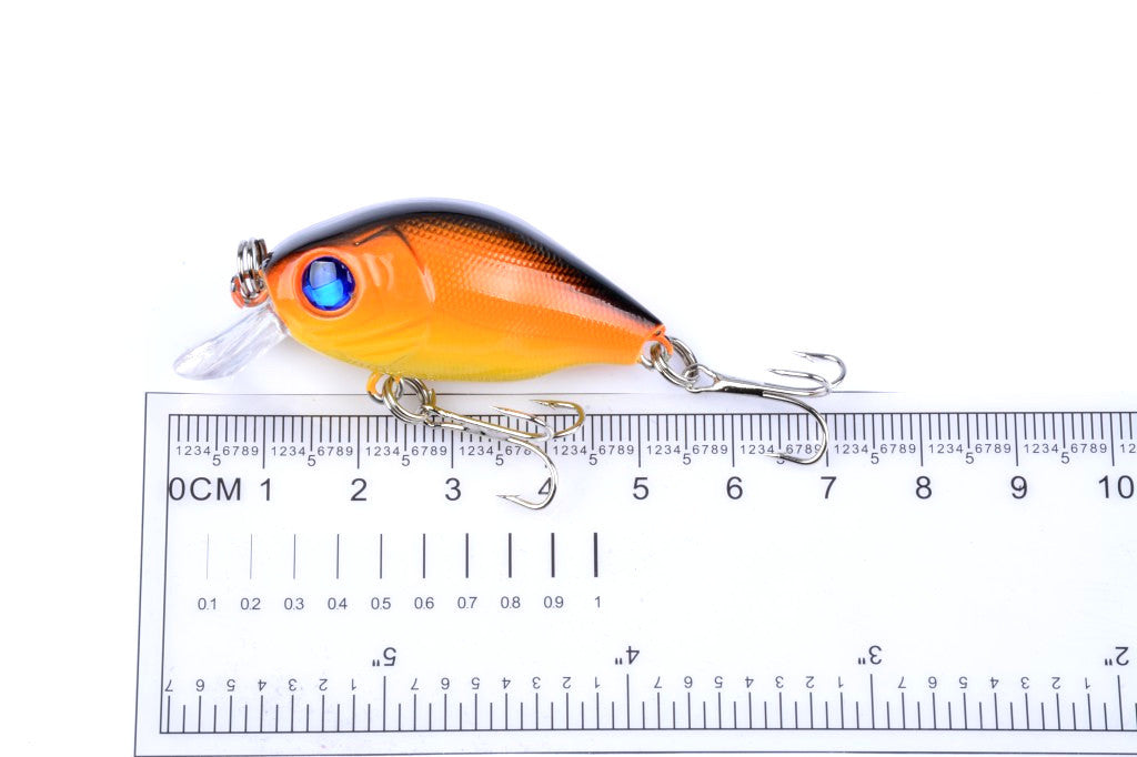 Colorful 5.5cm Popper Crank Bait Lures Set Saltwater Freshwater