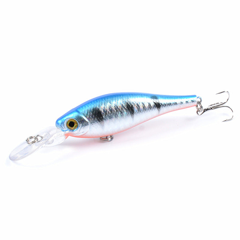 Lifelike 10x Popper Minnow Fishing Lures, Fresh/Saltwater