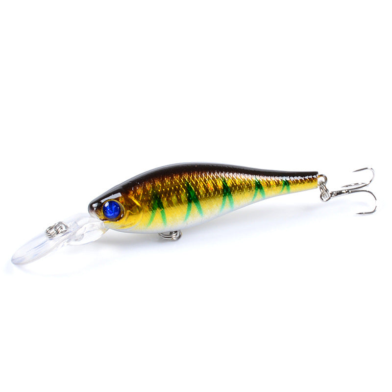 Lifelike 10x Popper Minnow Fishing Lures, Fresh/Saltwater