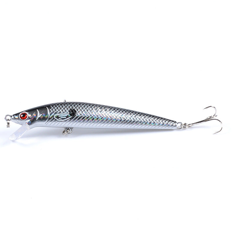 11.8cm Popper Minnow Fishing Lures Set, Sharp Hooks