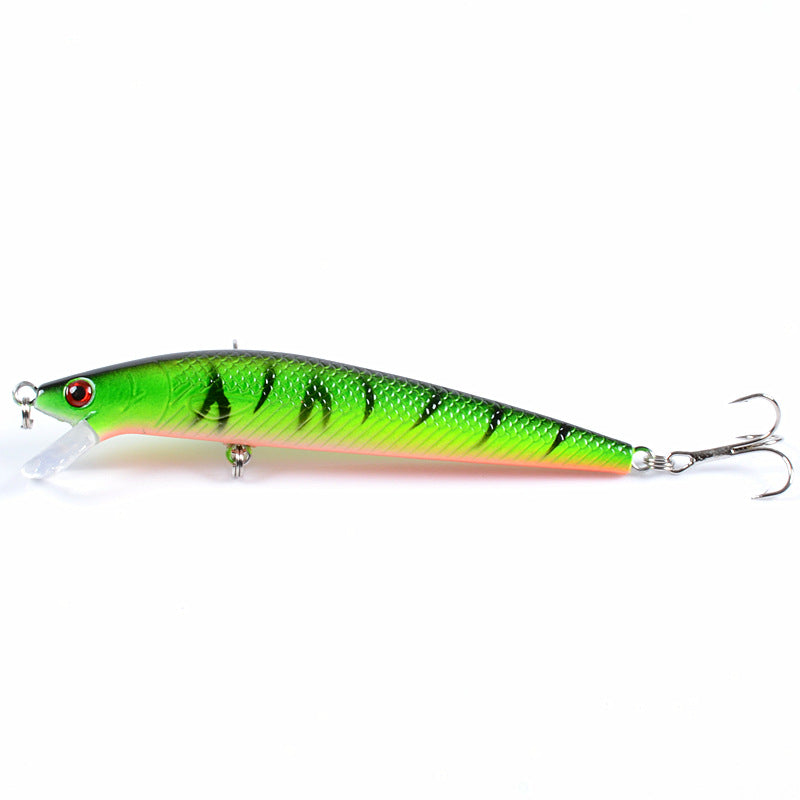 11.8cm Popper Minnow Fishing Lures Set, Sharp Hooks