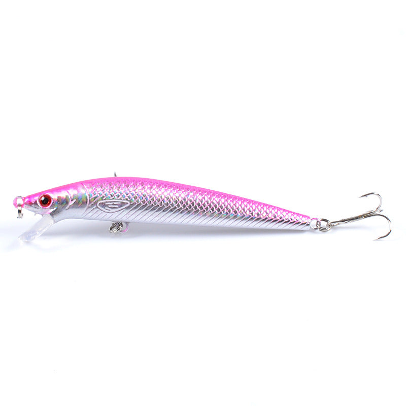 11.8cm Popper Minnow Fishing Lures Set, Sharp Hooks