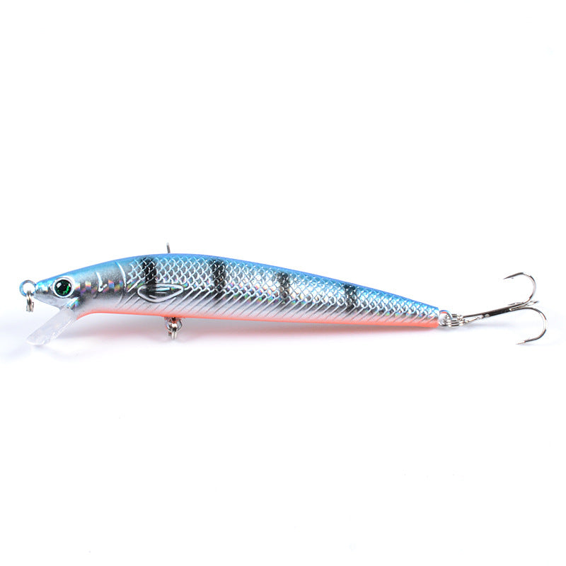 11.8cm Popper Minnow Fishing Lures Set, Sharp Hooks