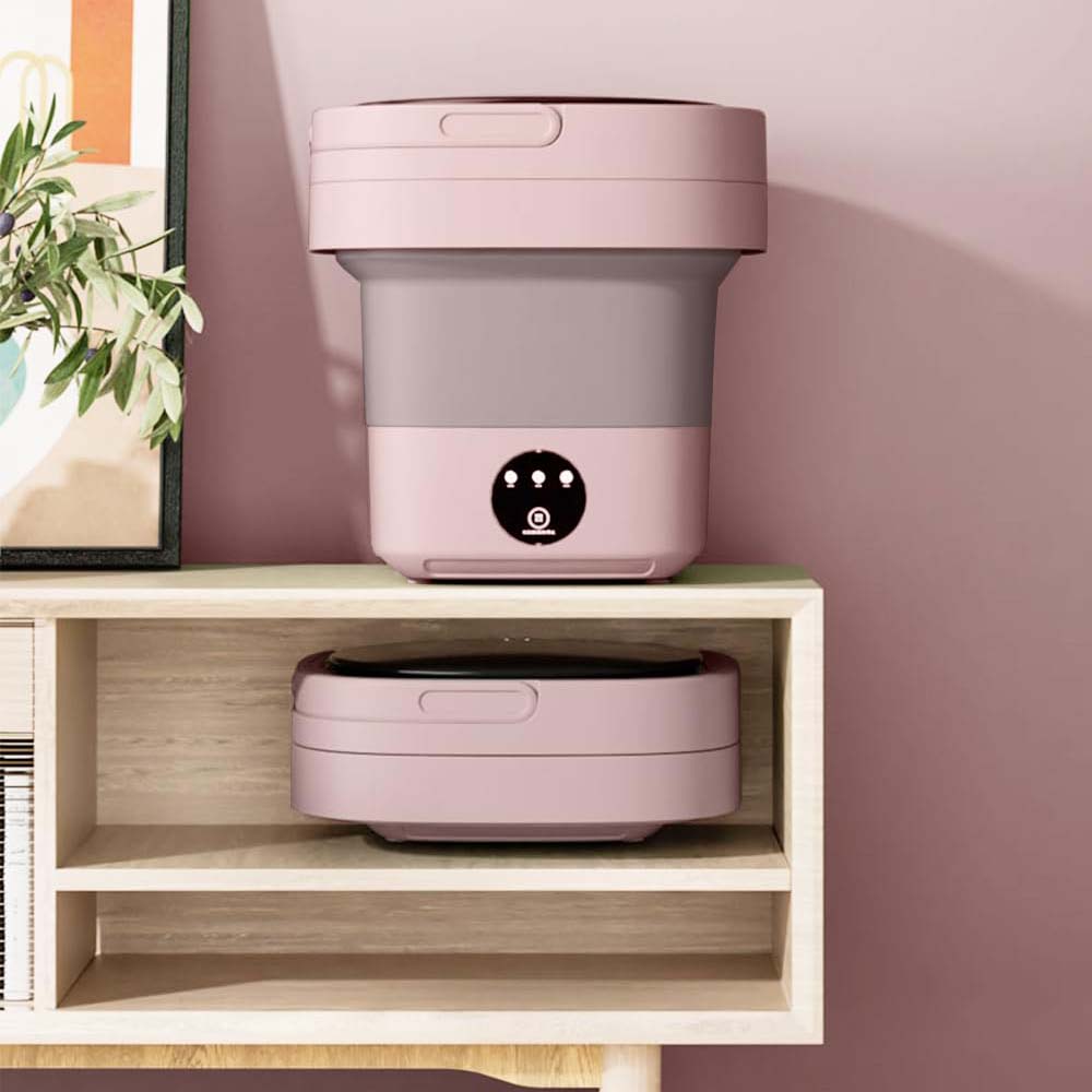 Foldable Mini 8L Portable Washing Machine, Baby Clothes, Travel