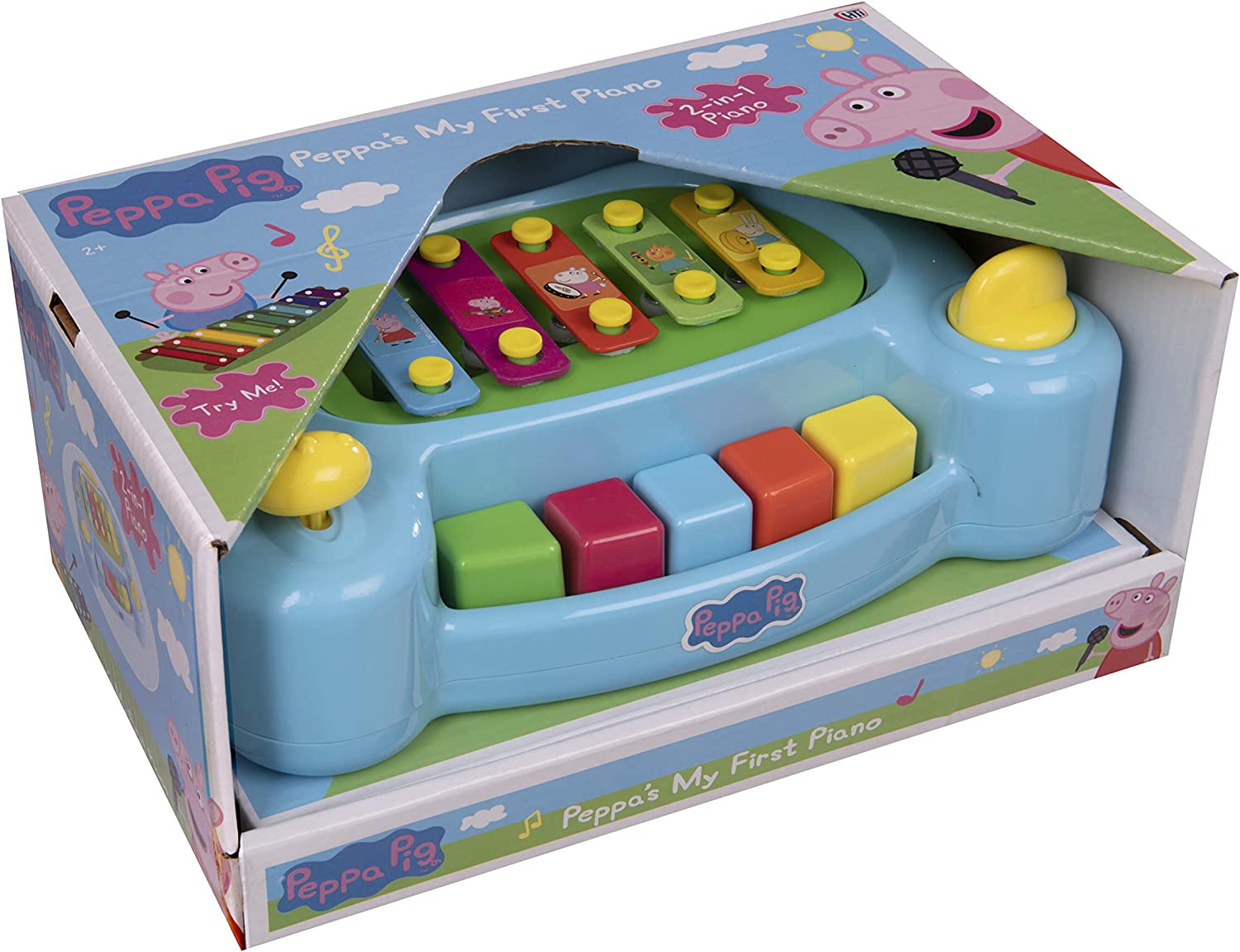 Peppa Pig Pink Piano & Glockenspiel for Kids