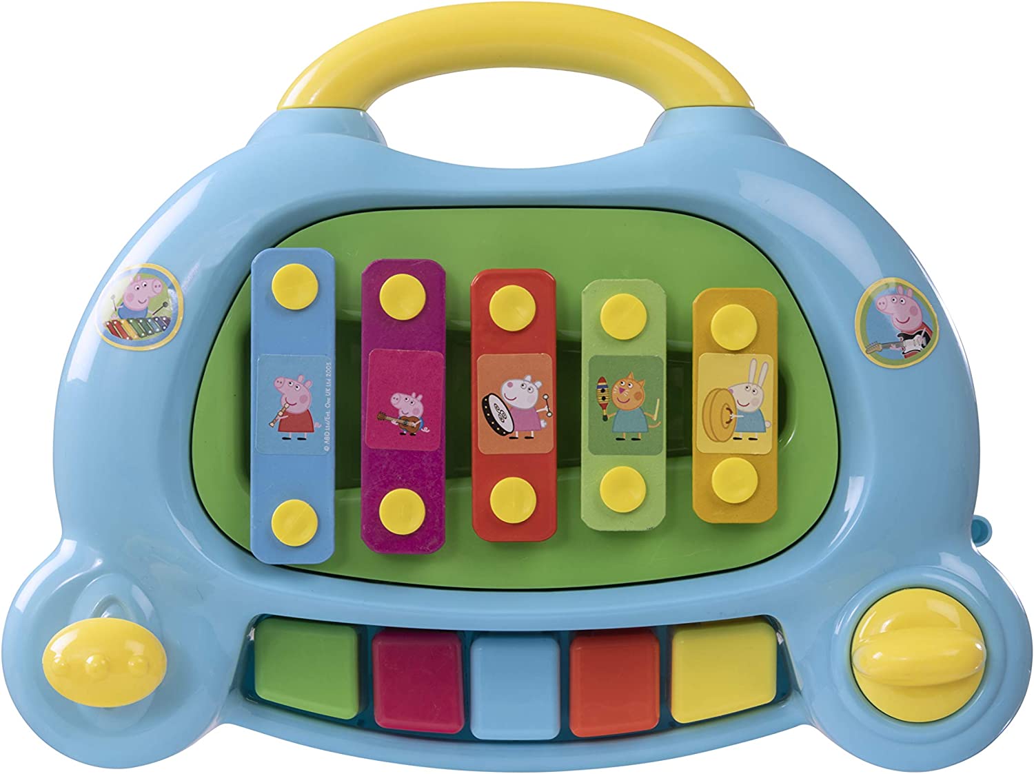 Peppa Pig Pink Piano & Glockenspiel for Kids