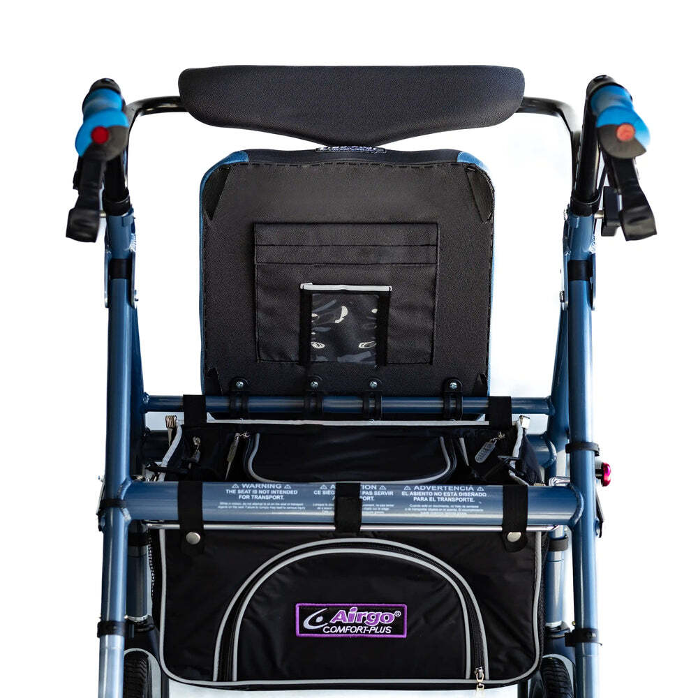 Extra-Wide Bariatric Rollator Walker, 181kg – Comfort Plus Airgo