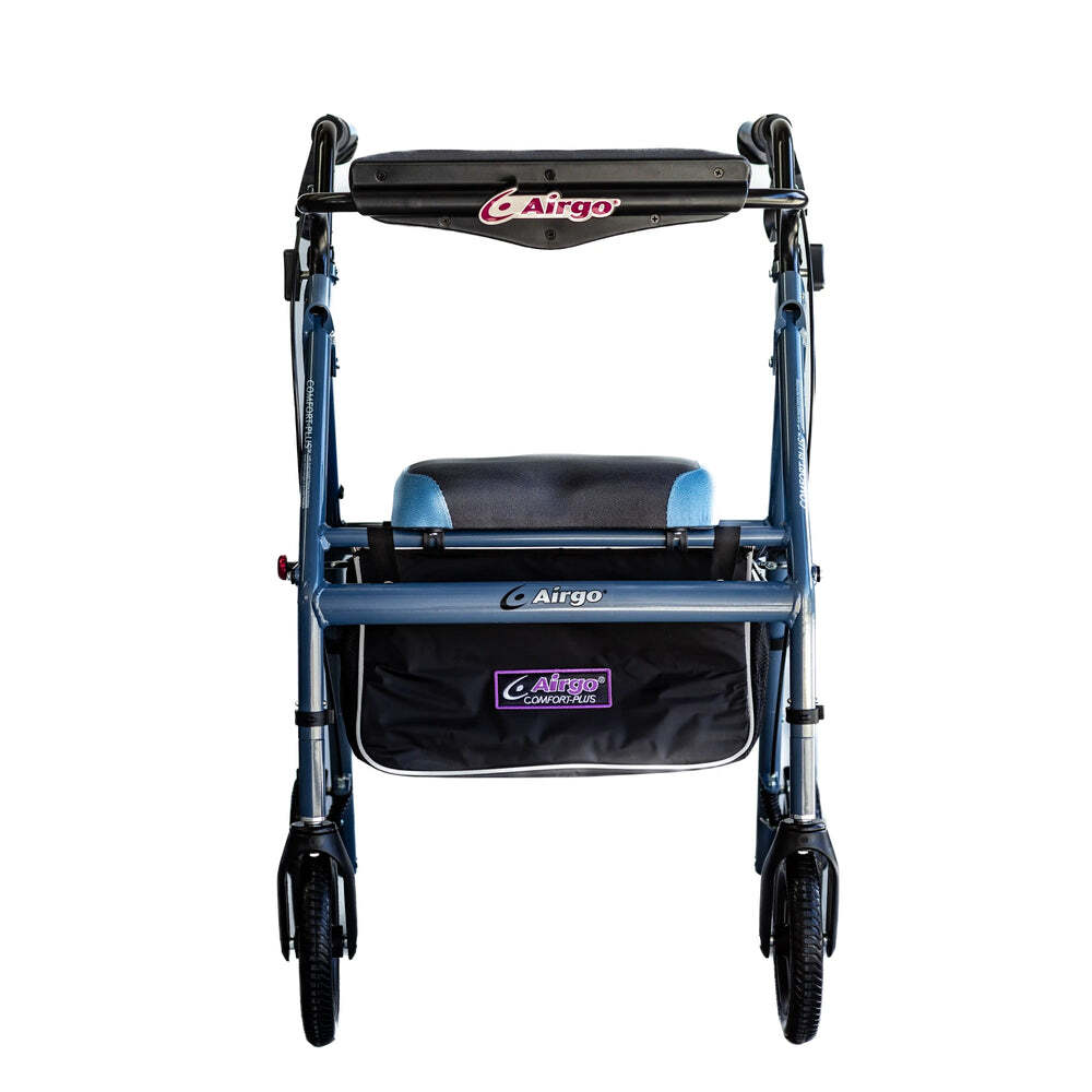 Extra-Wide Bariatric Rollator Walker, 181kg – Comfort Plus Airgo