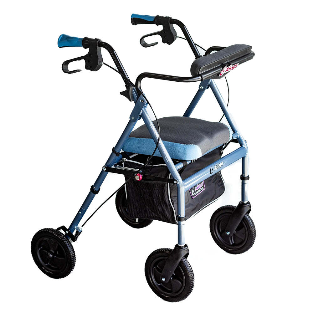 Extra-Wide Bariatric Rollator Walker, 181kg – Comfort Plus Airgo