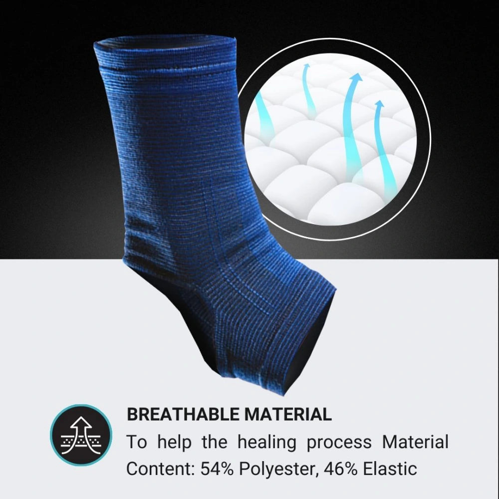 MX Health Standard Elasticated Ankle Support - Medium