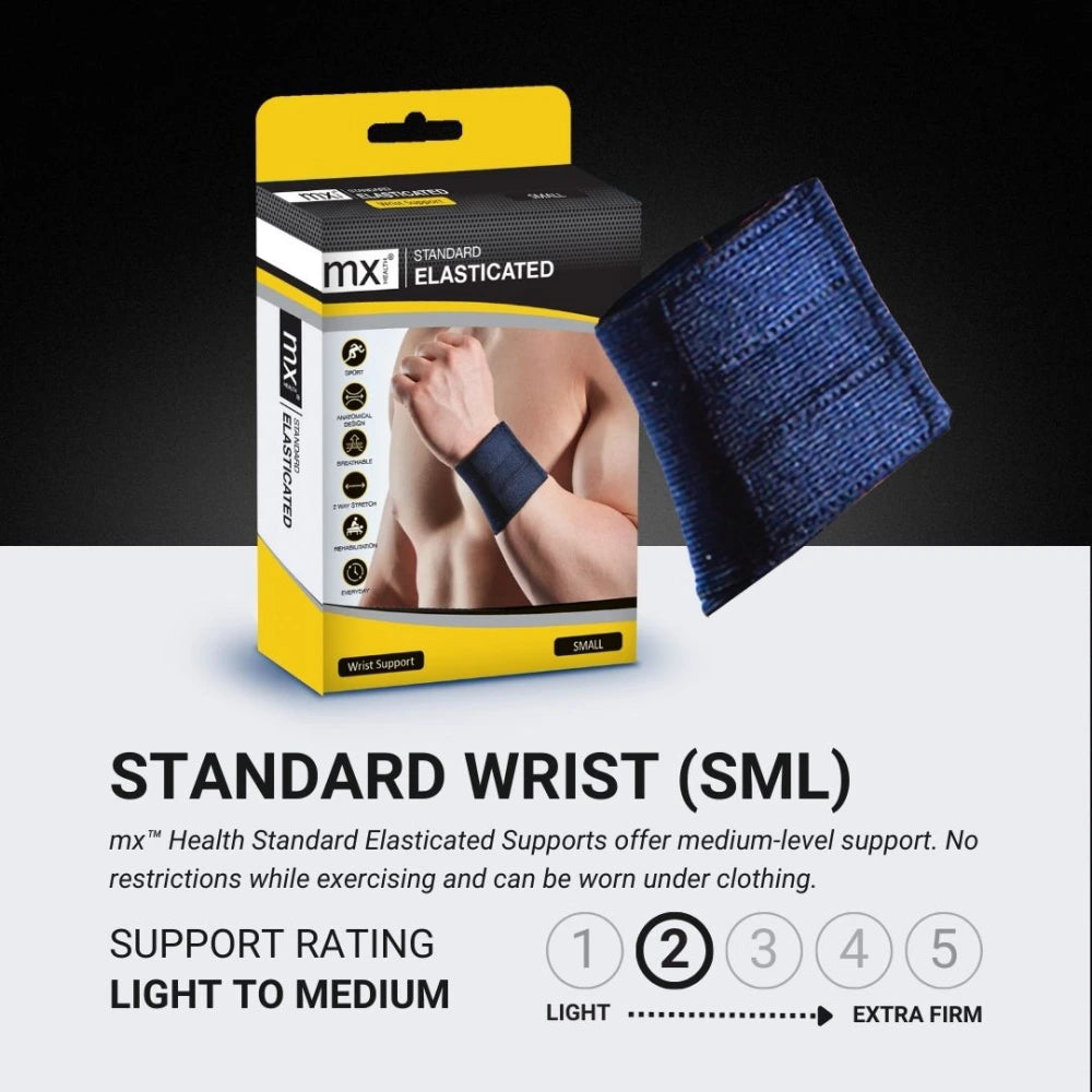 MX Health Standard Elasticated Wrist Support - Extra Large