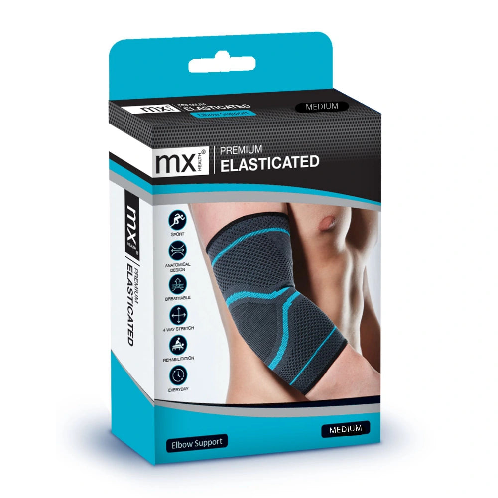 MX Health Premium Elasticated Elbow Support - Extra Large