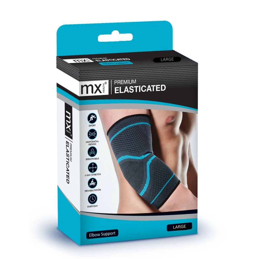 MX Health Premium Elasticated Elbow Support - Extra Large
