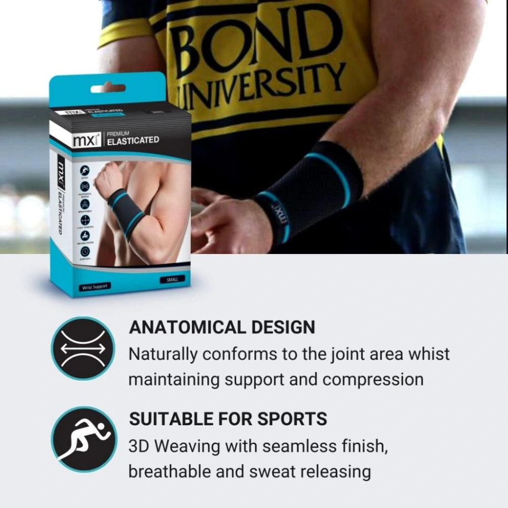 MX Health Premium Elasticated Wrist Support - Medium