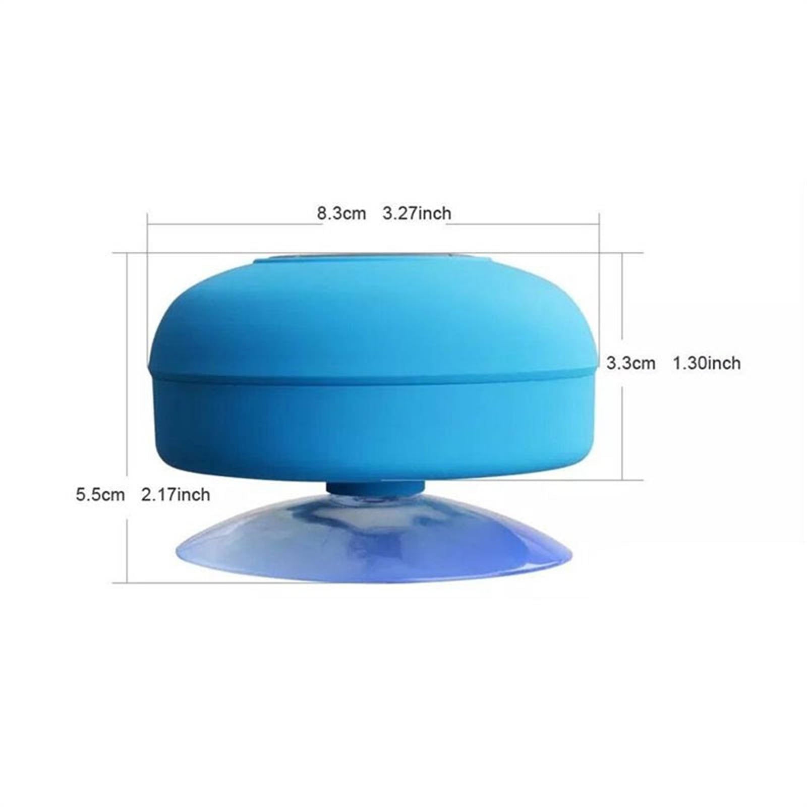 Waterproof Bluetooth Speaker Large Suction Cup Stereo Hands-Free