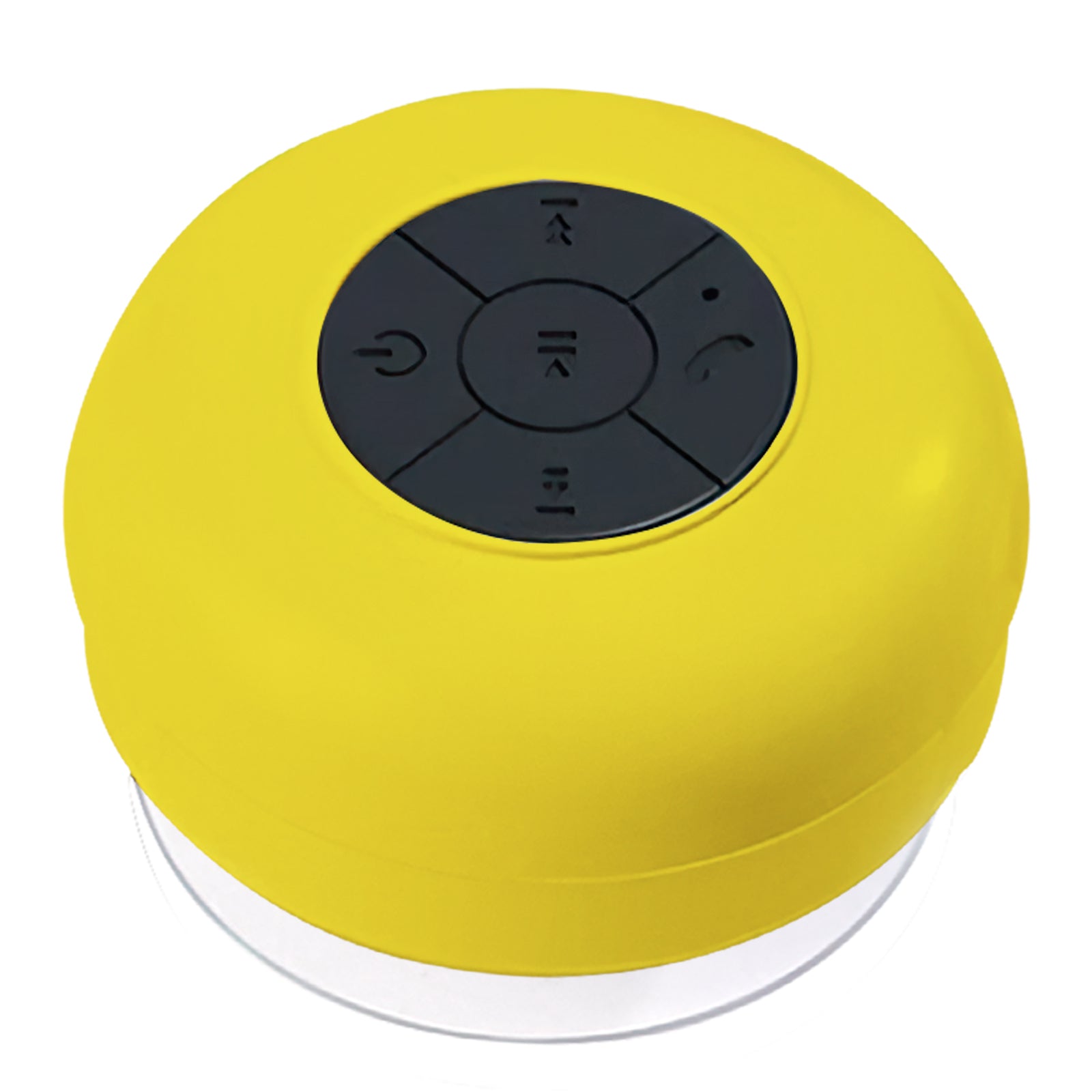 Waterproof Suction Cup Bluetooth Speaker Stereo, Yellow