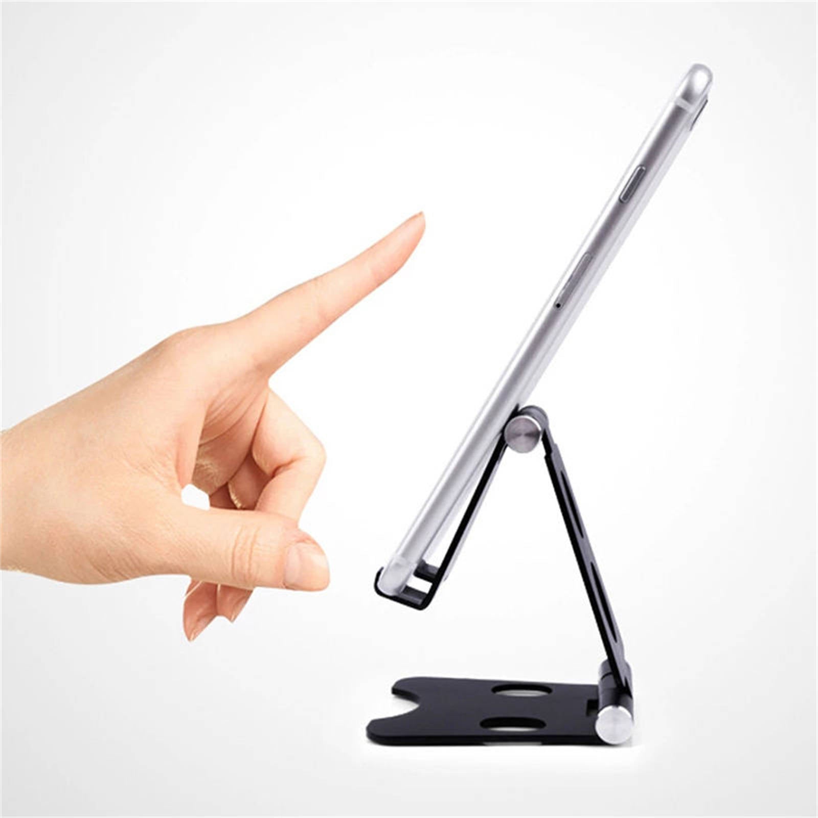 Lightweight Foldable Aluminum Phone Holder, Adjustable