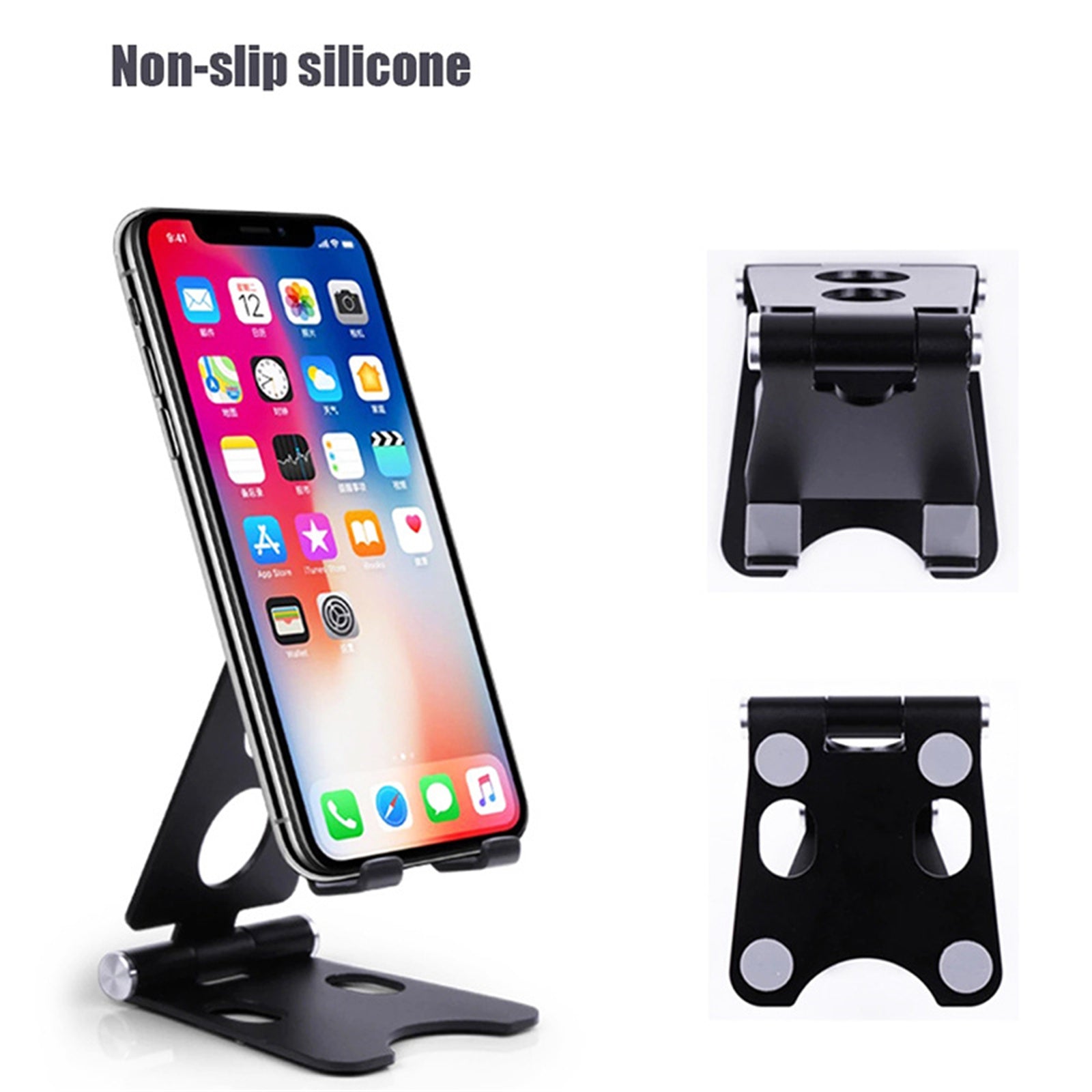 Lightweight Metal Adjustable Phone Holder - Rose Gold