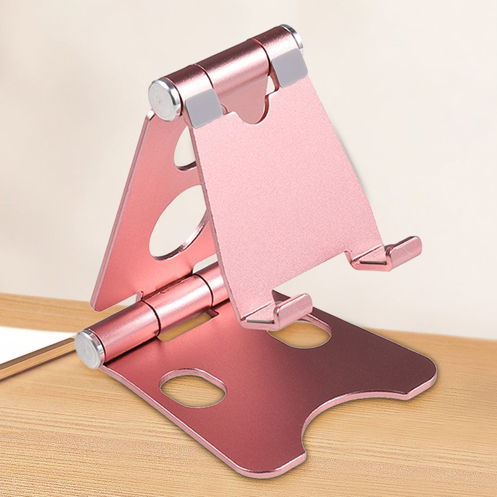 Lightweight Metal Adjustable Phone Holder - Rose Gold