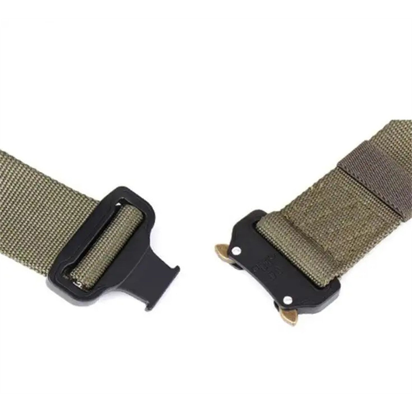 Durable Nylon Tactical Belt for Men, Military Green - Mountgear