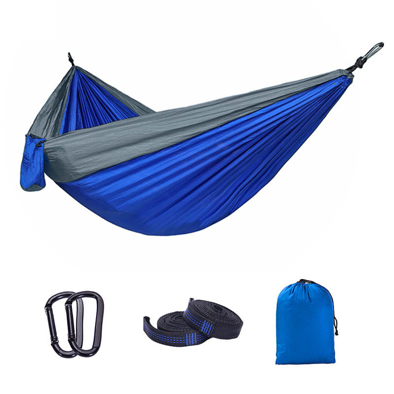 Heavy Duty Camping Hammock, Easy Setup, 210T Nylon, 200 kg