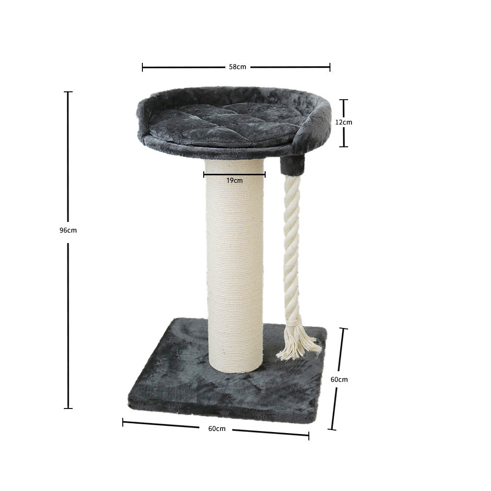 CATIO Cat Scratching Pole with Stand - Regal Extra Thick 60x60x96cm