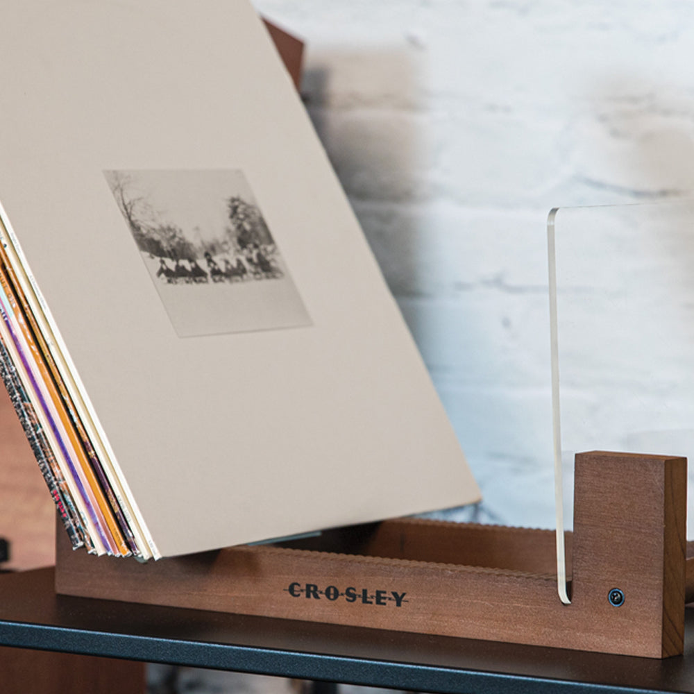 Crosley Cruiser Bluetooth Portable Turntable - Emerald Green + Bundled Crosley Record Storage Display Stand