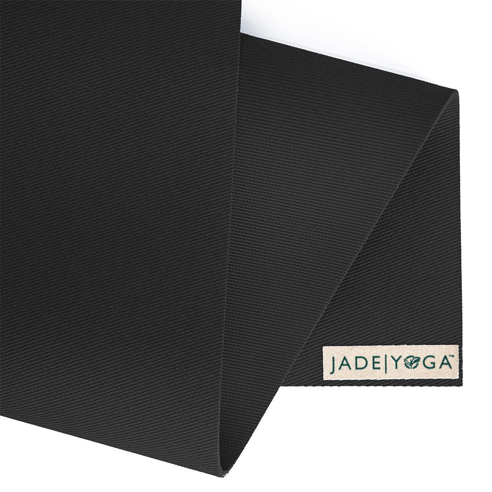 Non-Toxic Yoga Mat & Body Weight Scale Bundle, Black - Jade Yoga