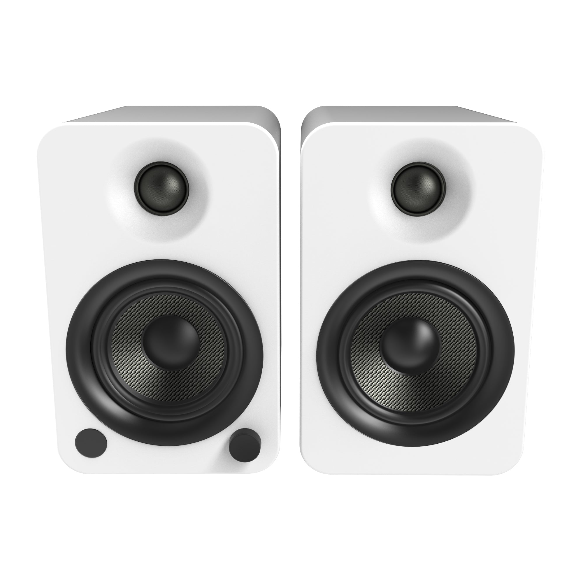 140W Powered Bookshelf Speakers, Bluetooth, Phono Preamp - Kanto YU4