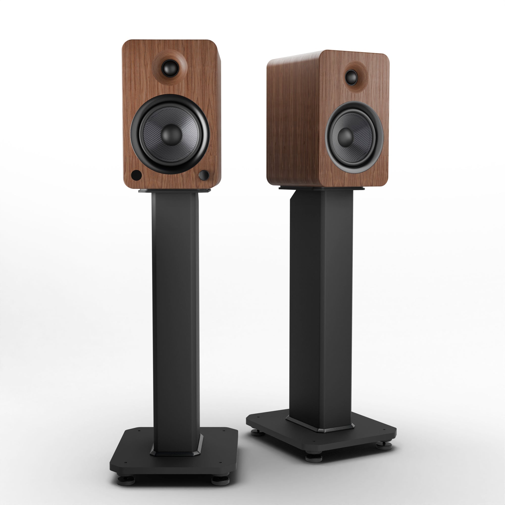 Bluetooth 200W Powered Bookshelf Speakers with Stands - Kanto