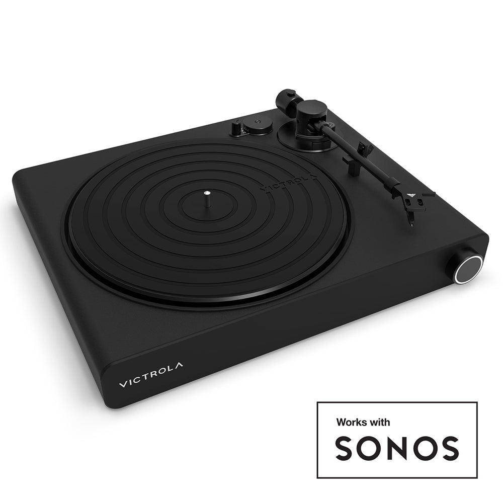 Audiophile Turntable with Wi-Fi + Stand, Sonos Compatible