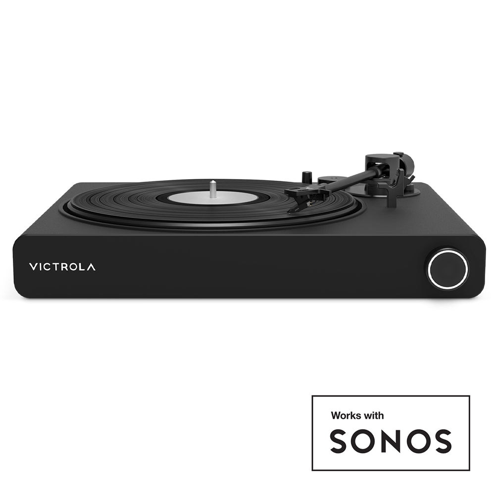 Audiophile Turntable with Wi-Fi + Stand, Sonos Compatible