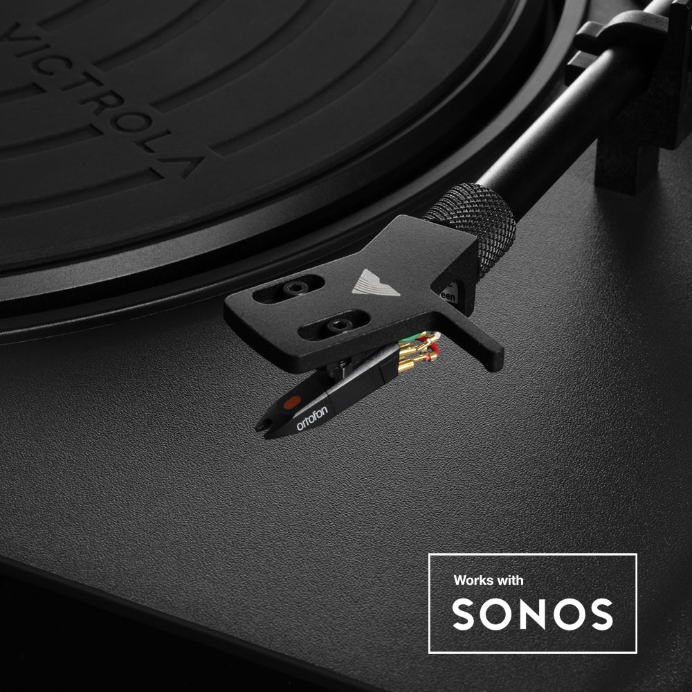 Audiophile Turntable with Wi-Fi + Stand, Sonos Compatible