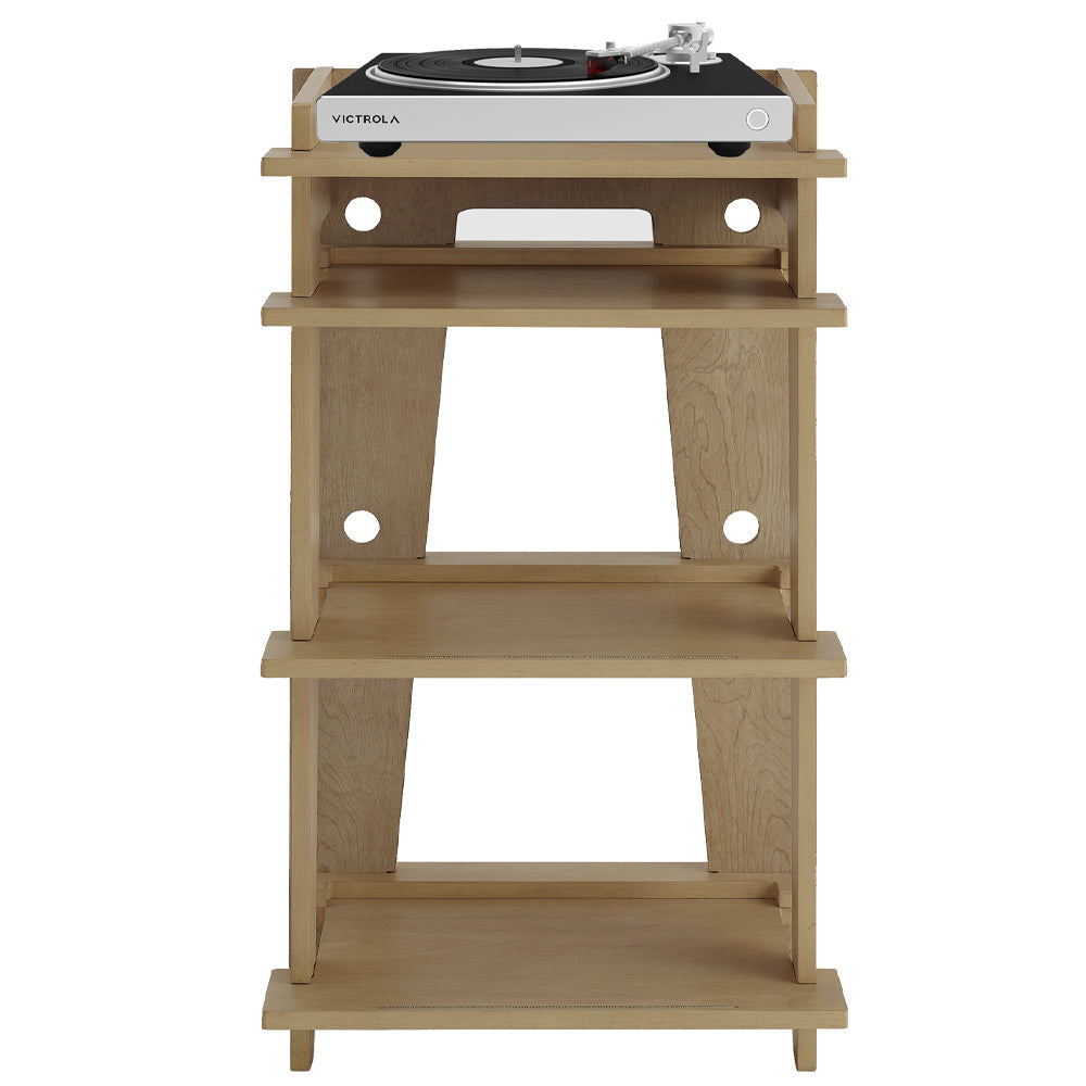 High-Res Turntable w/ Carbon Tonearm, Stand - Victrola