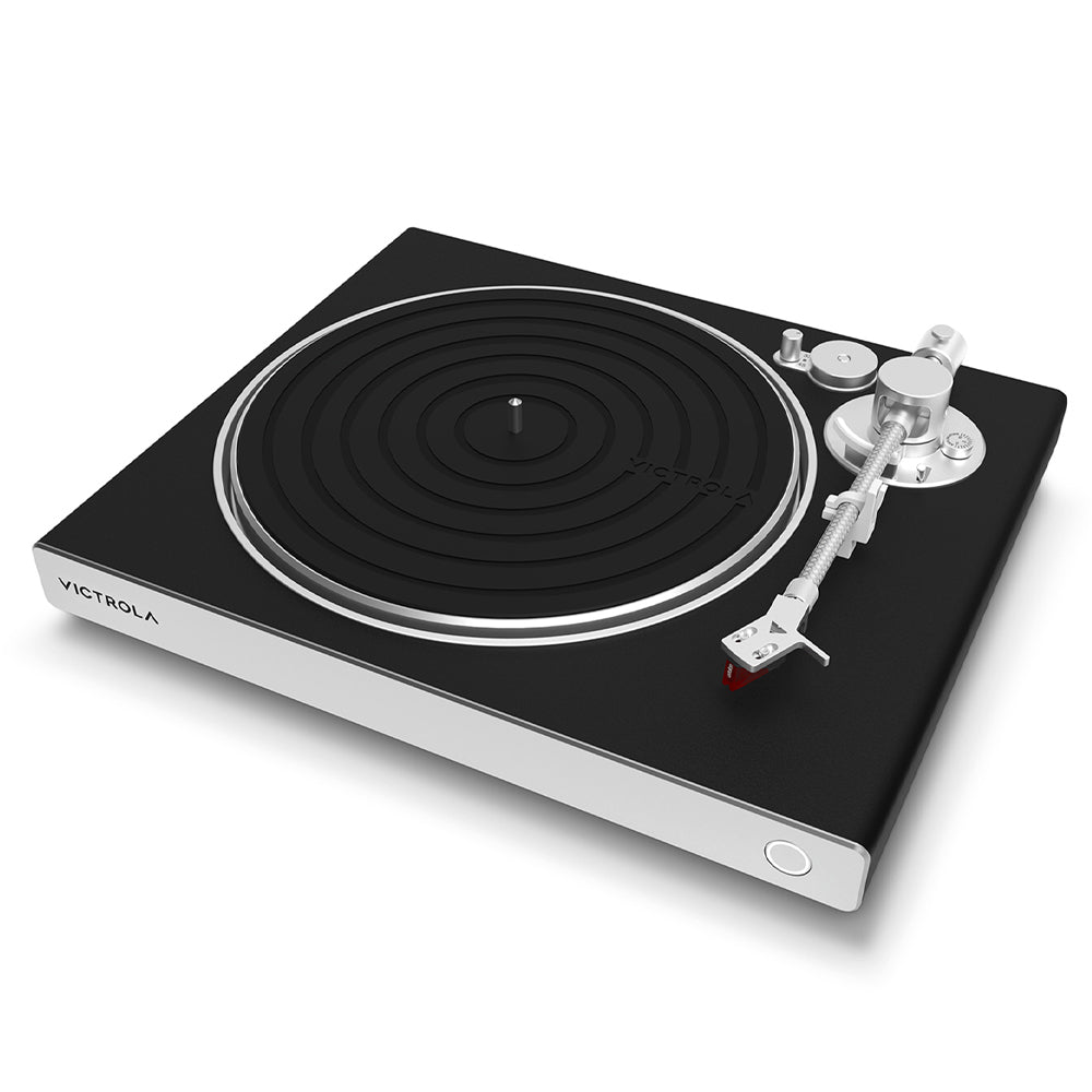 High-Res Turntable w/ Carbon Tonearm, Stand - Victrola