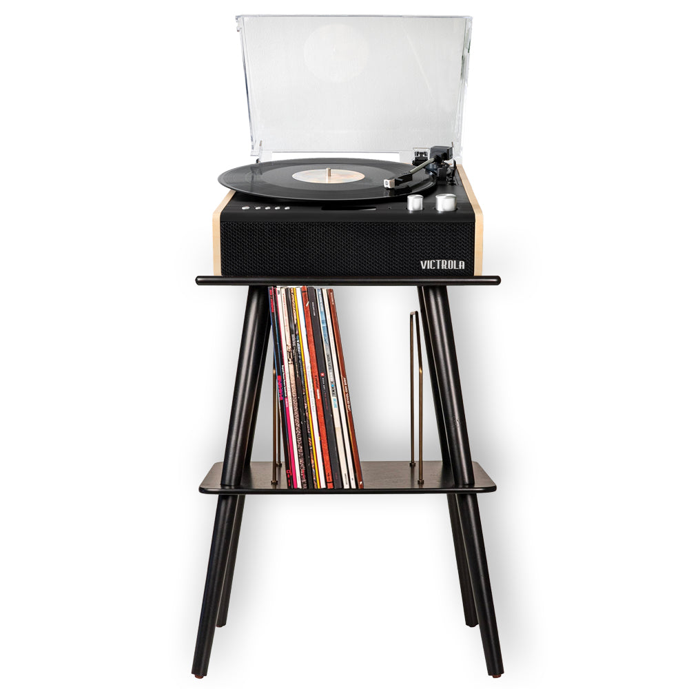 Dual Bluetooth 3-Speed Turntable & Stand Bundle - Victrola