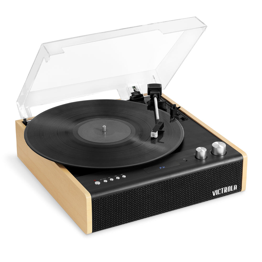 Dual Bluetooth 3-Speed Turntable & Stand Bundle - Victrola