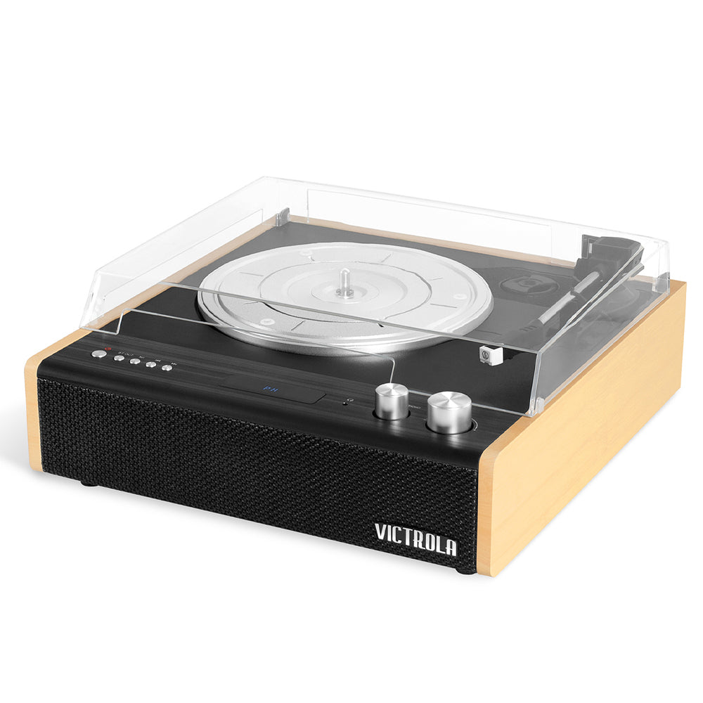 Dual Bluetooth 3-Speed Turntable & Stand Bundle - Victrola