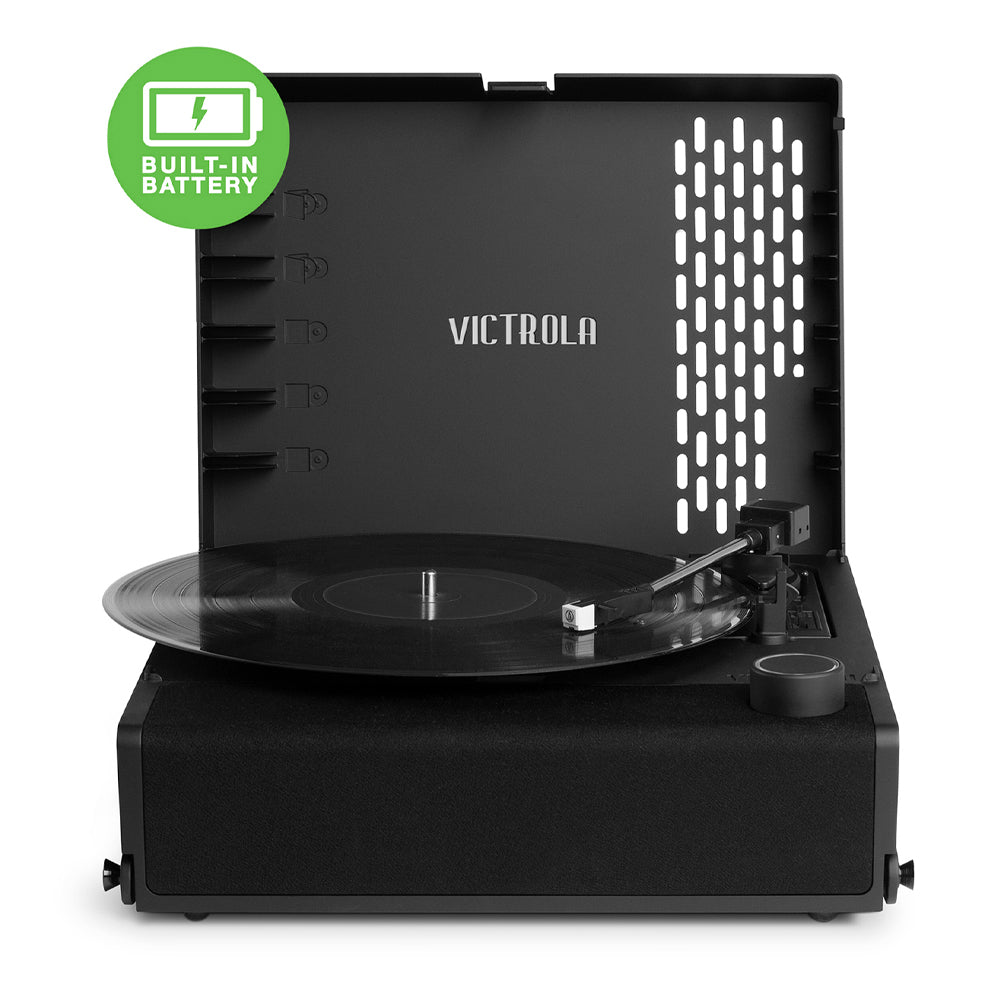 Portable 3-Speed Bluetooth Turntable Set + Crate - Victrola