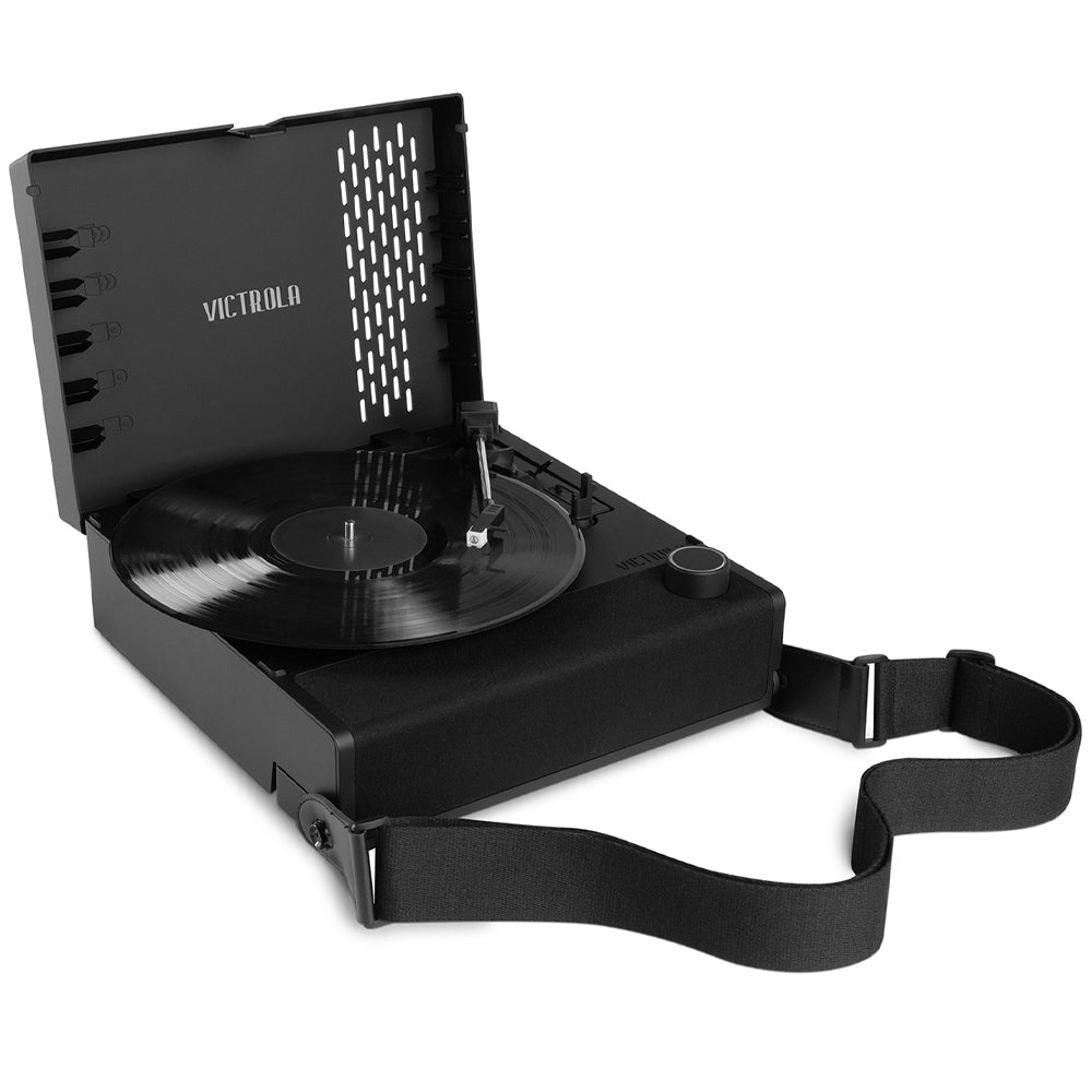 Portable 3-Speed Bluetooth Turntable Set + Crate - Victrola